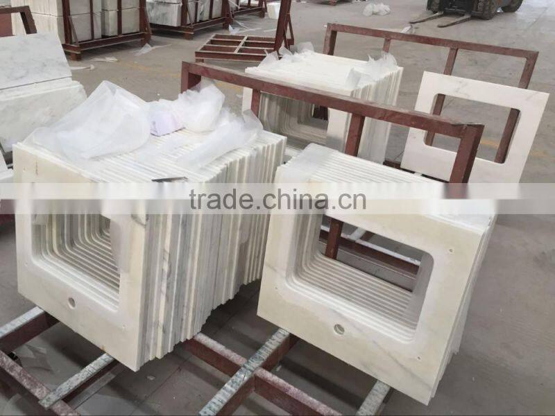 2017 New cheap Hot sale white Carrara White Countertop Marble countertop