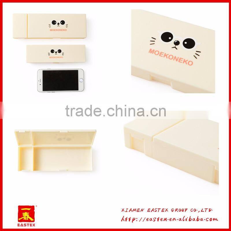 high quality cartoon packing pencil box & kids pencil case