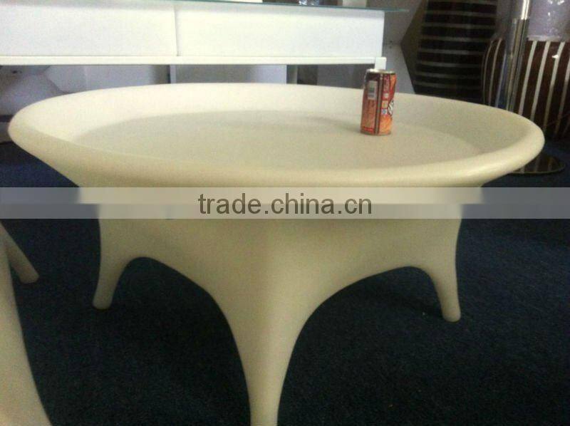 RUSTIC cafe furniture modern led coffee table