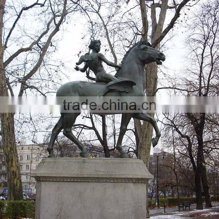 bronze foundry lost casting wax bronze pegasus sculpture