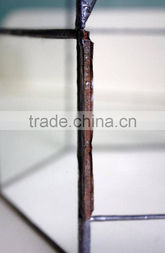 Glass Terrarium Geometric Indoor Green House Gardening House Plants