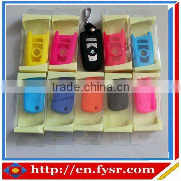 silicone shockproof car key cover rubber key covers for hongda,car key case,car key protector