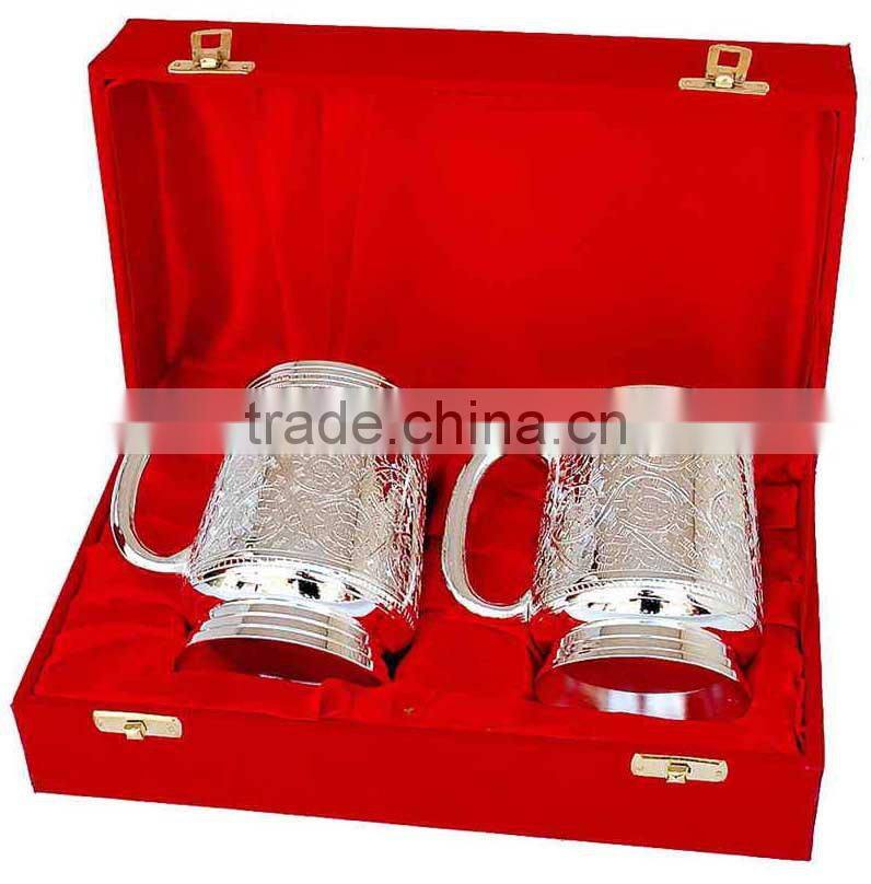 Silver Plated Indian Hand Crafted utensil set