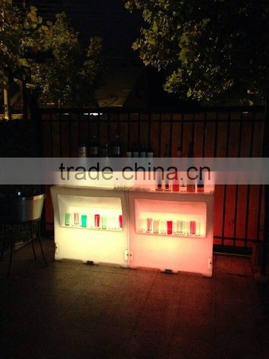 2014 promotion Wholesale Multi-function led light bar table