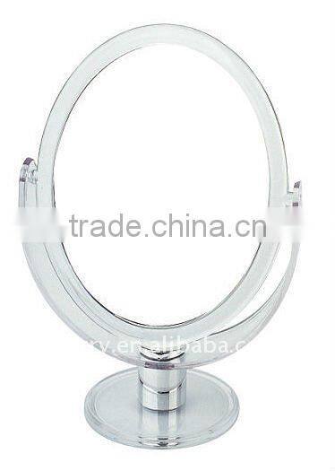 fashion and round plastic double Cosmetic Mirror