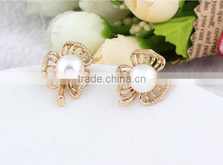 14k gold 10-11mm latest freshwater pearl necklace and earring sets