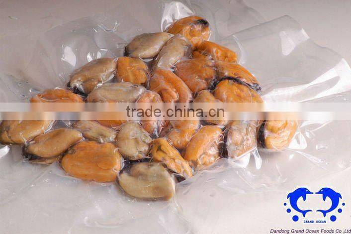 seafood frozen cooked mussel meat