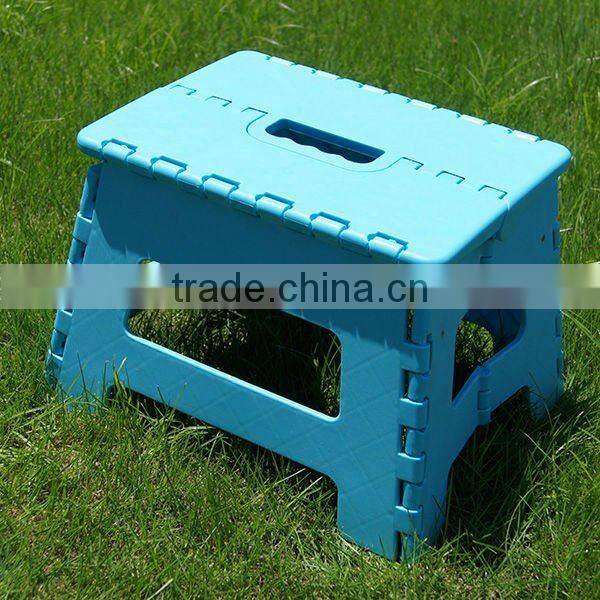 11 inch colored folding step stool