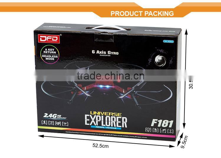 Remote Control Quadcopter 2.4Ghz Professional RC quadcopter with hd camera