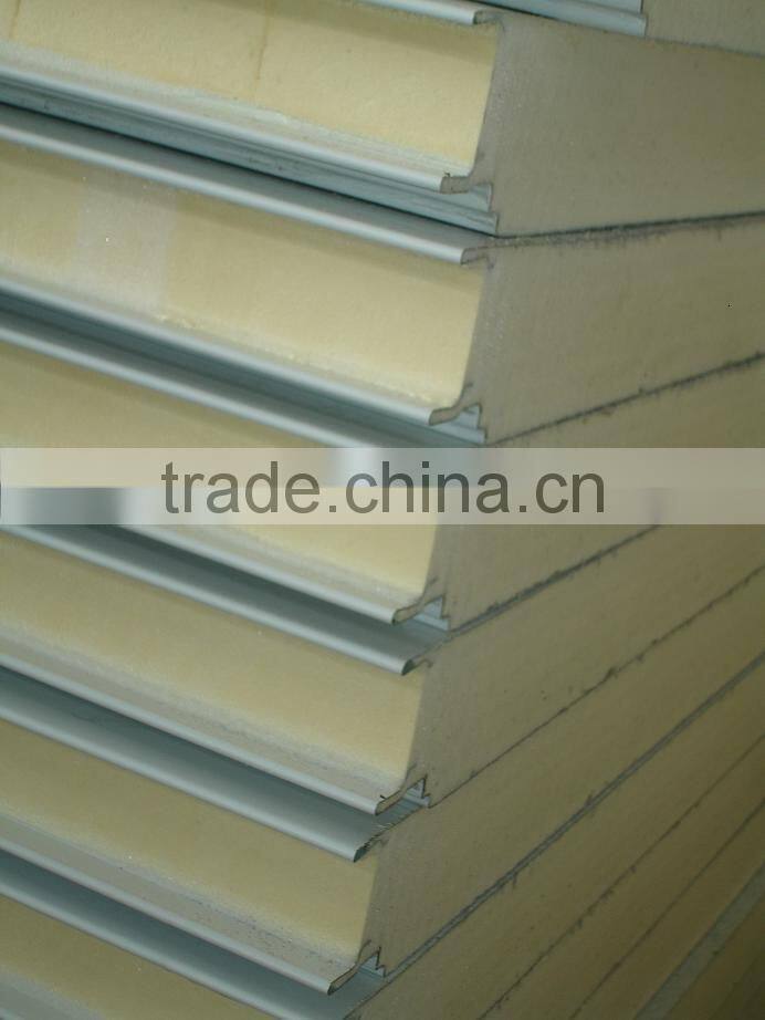 pu prefab wall panel by continuous line