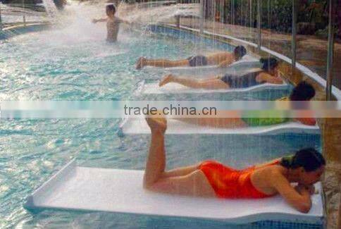 Swimming pool impact bath, swimming pool shower, outdoor pool shower