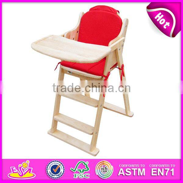 Wholesale wooden Baby Chair,comfortable wooden toy baby feeding chair,cheap baby feed chair dining chair W08F034