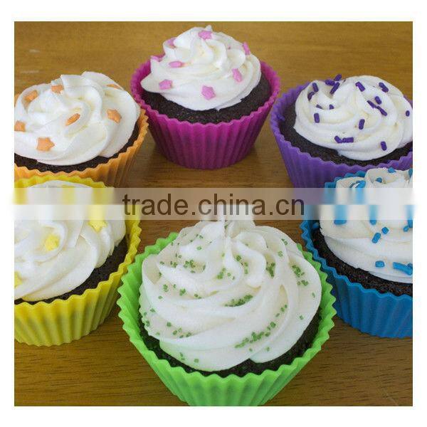 SS4001 Set of 6 Silicone muffin cups/Cake Tools