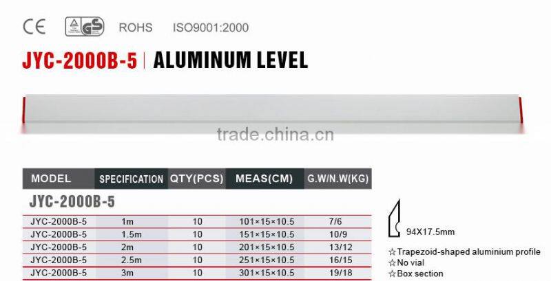 aluminium spirit level AUTO level