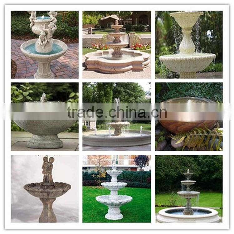Natural granite stone outdoor garden water fountains