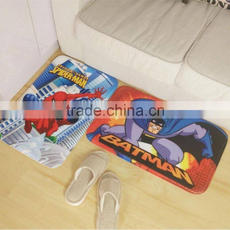 Sweet Shape custom Design Digital Printed Logo rubber floor mat