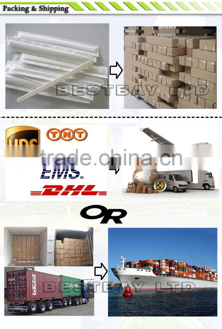 High quality wooden coffee stirrer