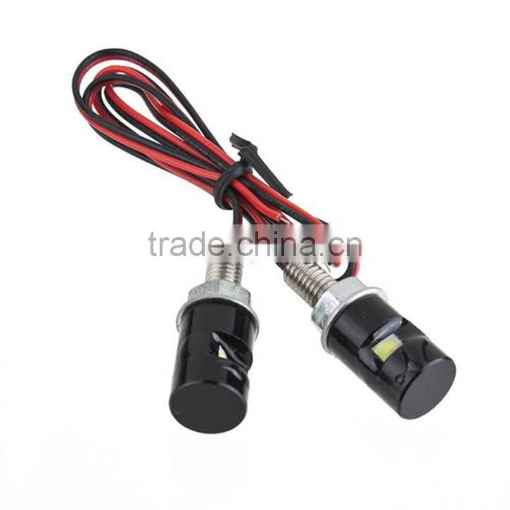 12v Truck Auto Car Van Motorcycle Dirt Bike ATV Quad LED SMD Licence Plate Light Bolt LED Light