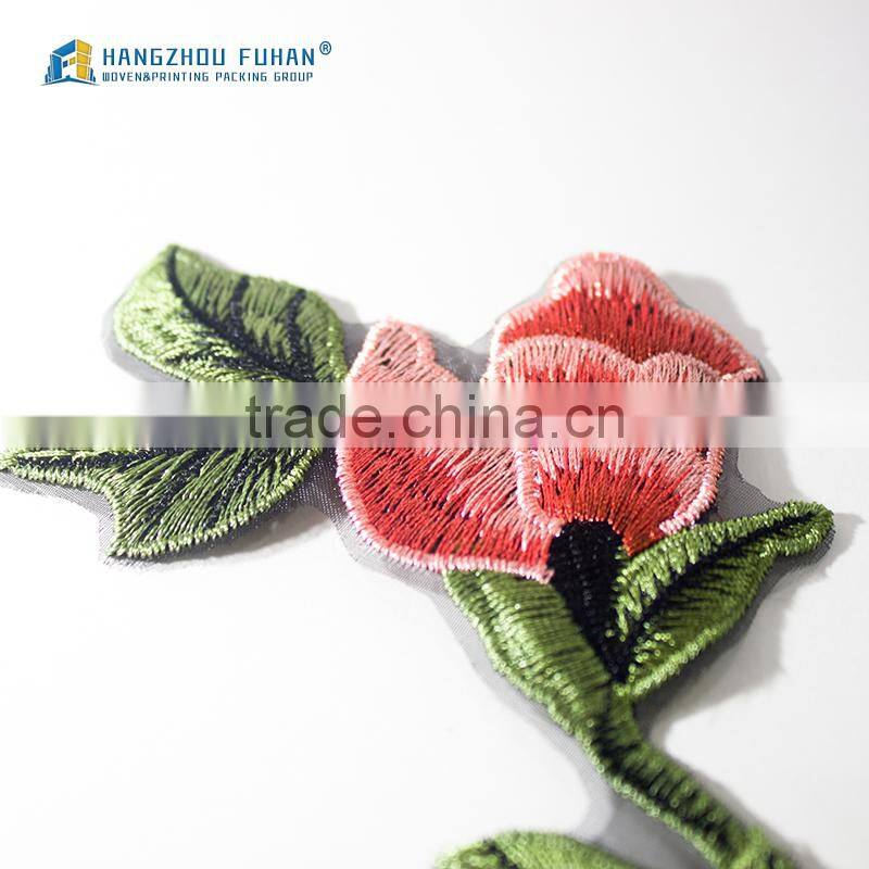 Manufacturer Sew-on Water Soluble Flower Patches
