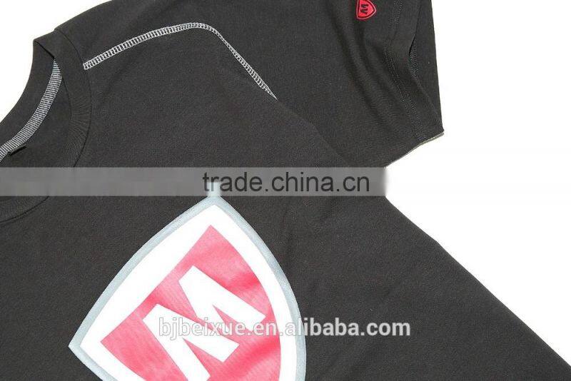 2016 new model oem print wholesale slim fit sport scoop neck men t shirt