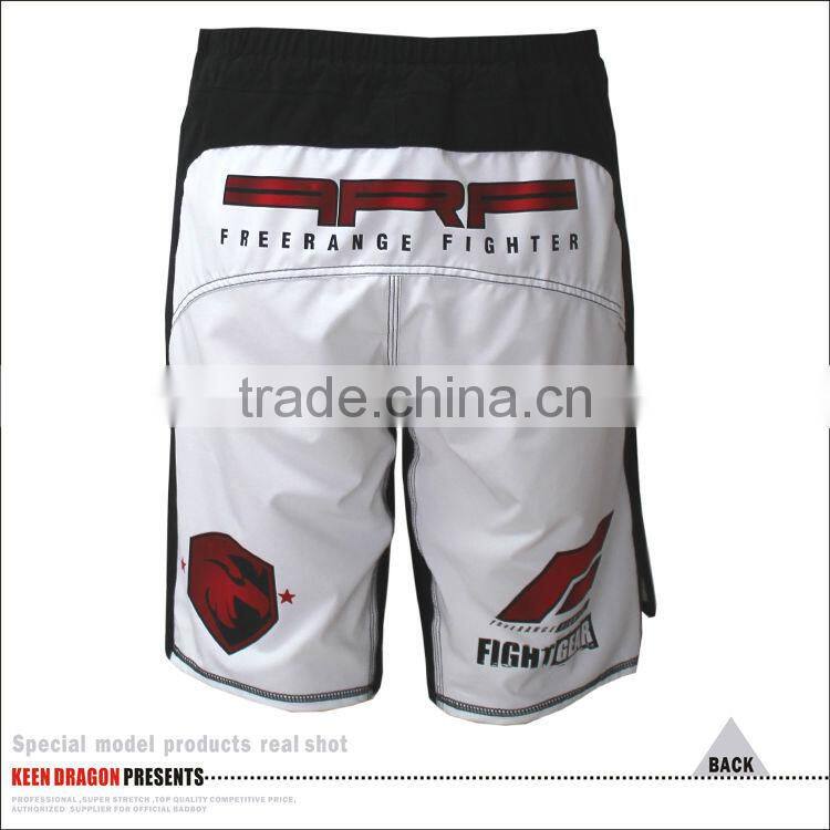 2014 NEW COLLECTION CUSTOM EMBROIDERY MMA FIGHTING SHORTS