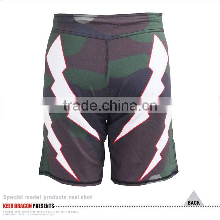 High quality martial arts uniforms camo training shorts