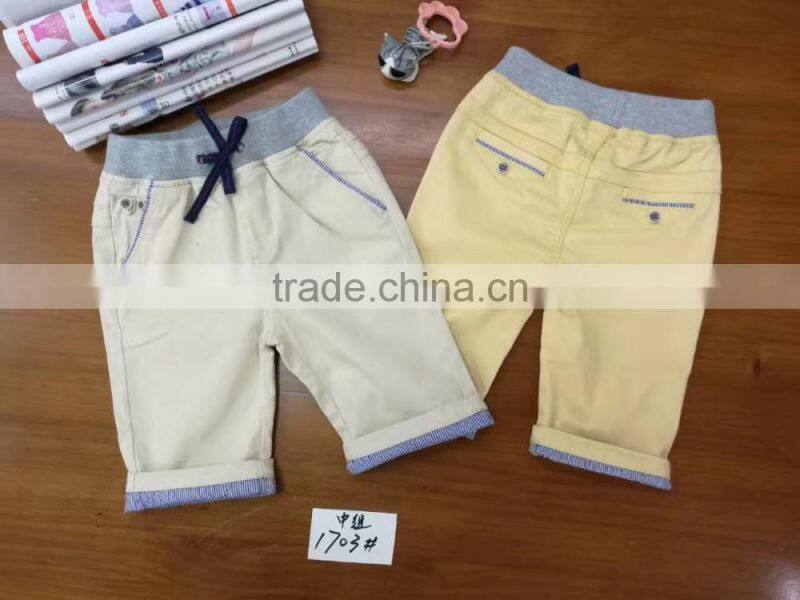 Hot Cheap Turkey Baby boy summer casual Trousers Kids 4 Years old Short Cool pants
