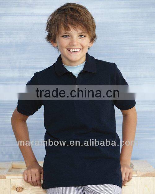 custom designer child clothes polo tshirt wholesale China