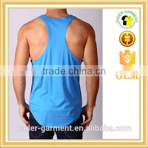 Mens custom gym stringer singlet wholesale, stringer tank top for bodybuilding