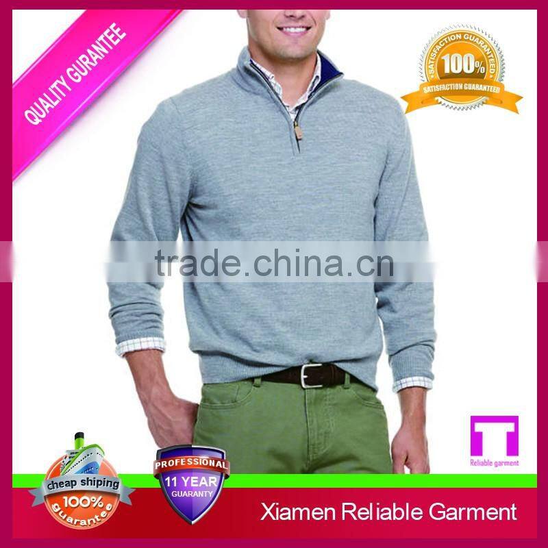New style round neck long sleeve staple of winter cable sweater