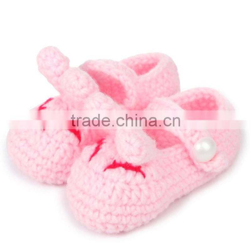 Lovely custom crochet baby shoes handmade knited baby shoes LBS20151223-43