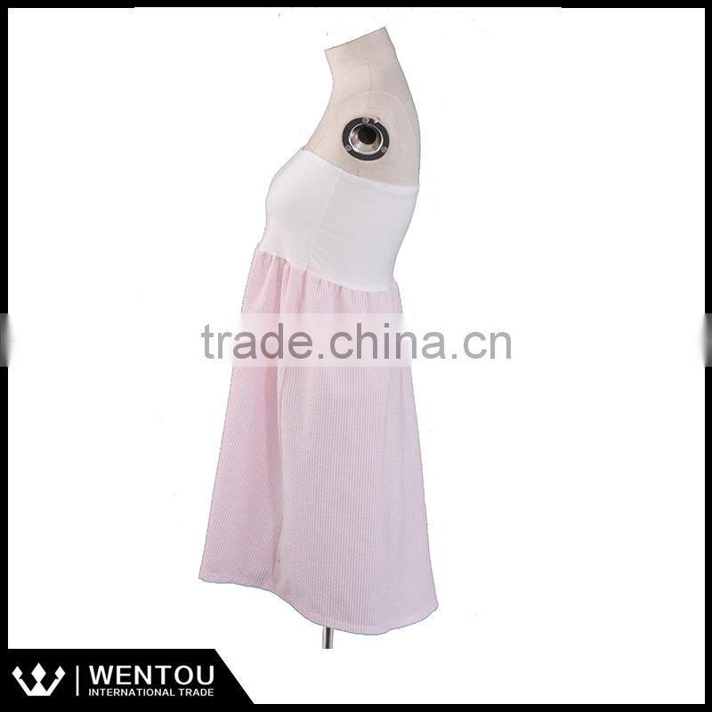 Monogrammed Seersucker Beach Coverup Dress