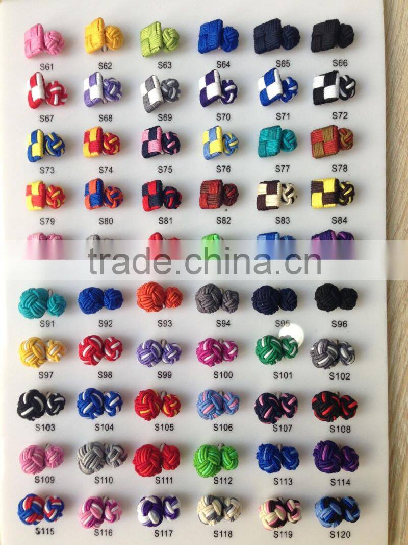 Chinese Silk Knot for French Cuff