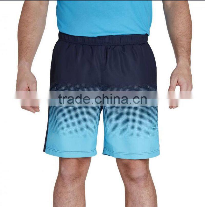 Dry Fit Printed High Waisted Lightweight Training Breathable Gym Shorts Men