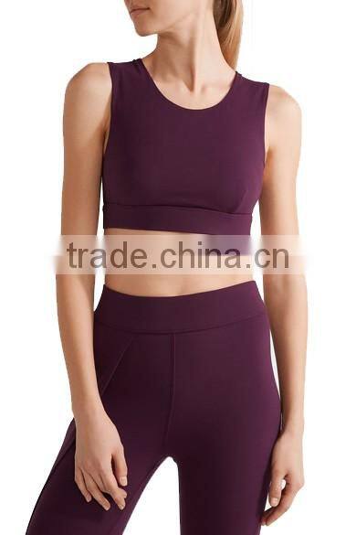 Wholesale Women sports bra yoga seamless running wear Athletic Training/jogging Suit