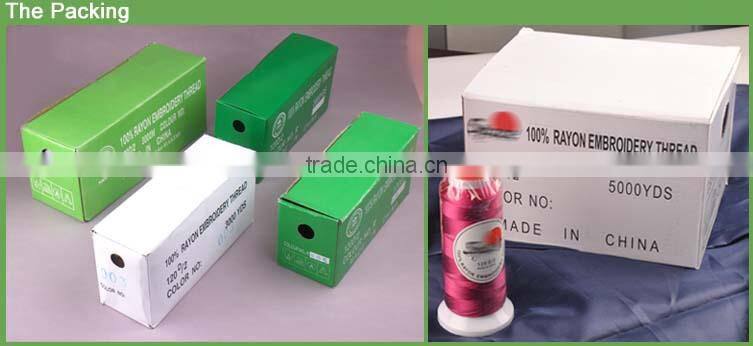 Sewing Thread Polyester 250d/2 for Embroidery