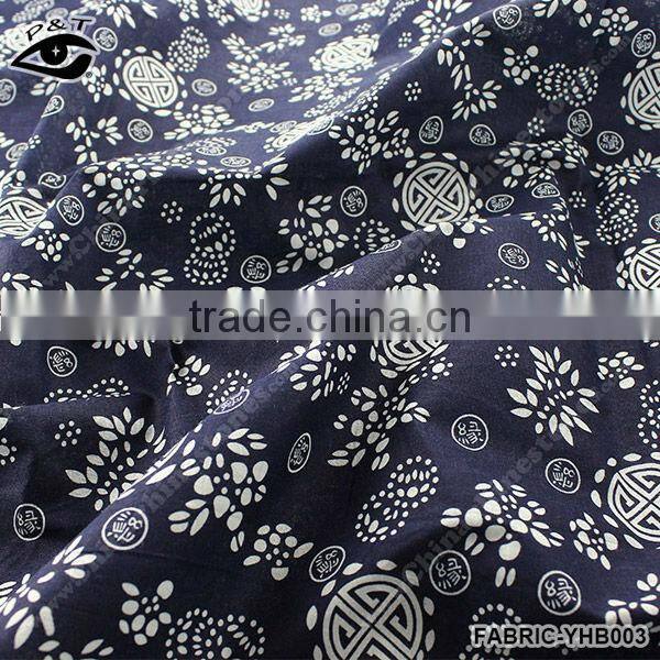 Cotton fabric linen fabric forshirts small fan furniture fabric handmade
