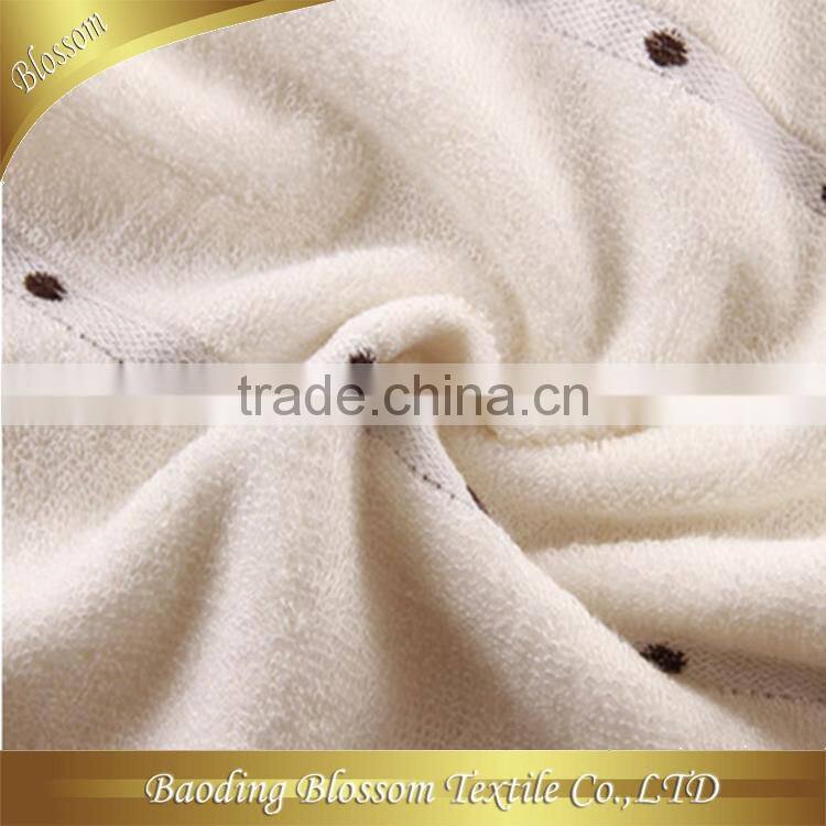china suppliers absorbent bamboo turkish terry towel with dobby border
