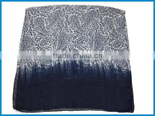 In stock 2017 fashionable animal print paisley scarf