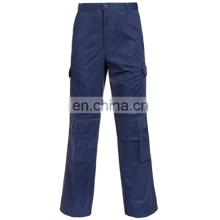 Polyester/cotton Industrial Work Pants with Durable Knee Pads