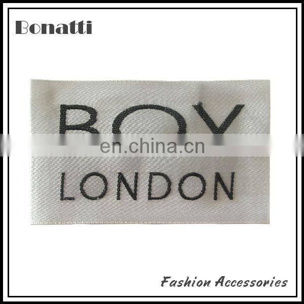 clothing woven label logo for coats