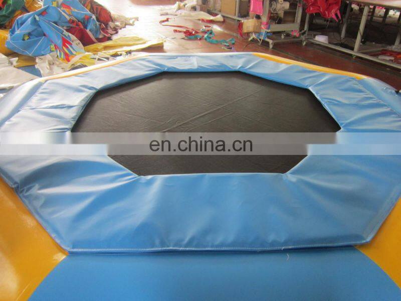 Small inflatable trampoline, inflatable water trampoline