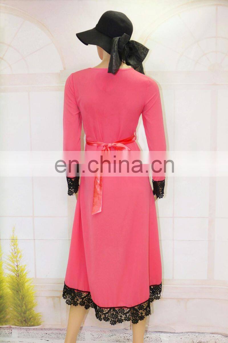 2016 African office fancy Paris fabirc for ladies bandage dress