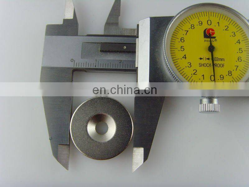 N42 diametrically magnetized neodymium ring magnet