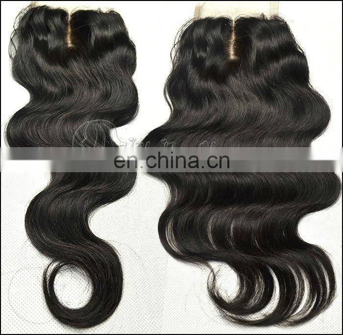 2016 hot selling top quality Popular Style Brazilian body wave Virgin Hair Bundle With Closure silk base closure with baby hair