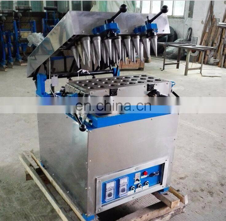 Ice cream cone wafer making machine for sale / commercial ice cream cone making machine / waffle maker machine