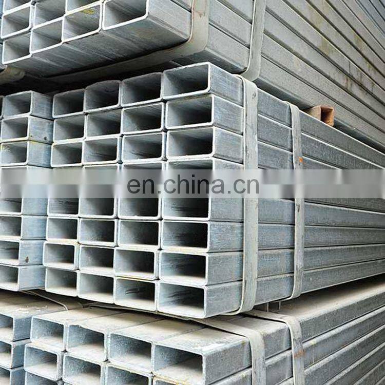 ERW mild structural welded black or HDG hot dipped galvanized square steel pipe with price