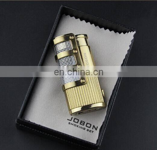 JOBON Jobon lighter, gas lighter, three fire cigar, cigarette lighter, manufacturers wholesale, customized Report
