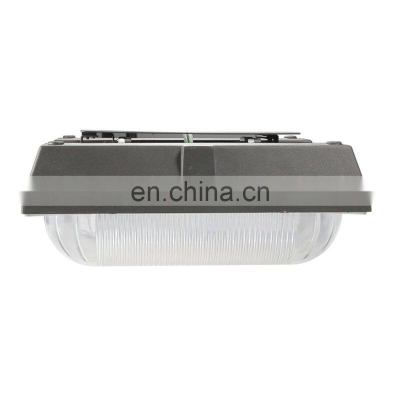 ETL, cETL DLC IP65 Petrol Station Aluminium Garage Canopy LED Ceiling Light