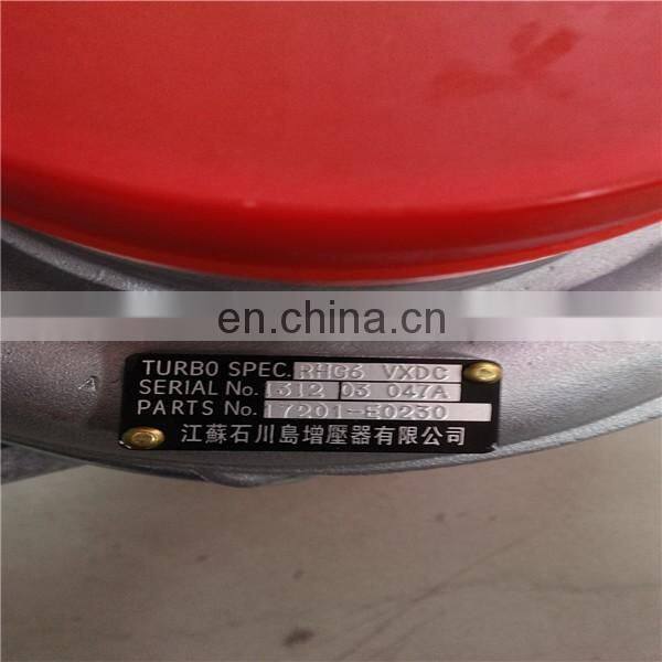 RHG6 turbo charger S1760-E0120 VA570100 24100-4480C turbocharger for Kobelco Excavator SK450 P11C Engine
